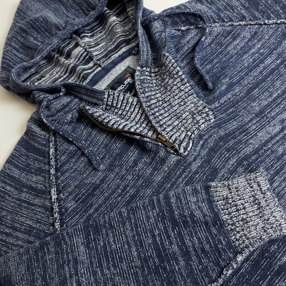 Projek Raw Blue Sweater Hoodie - Picture 3 of 15